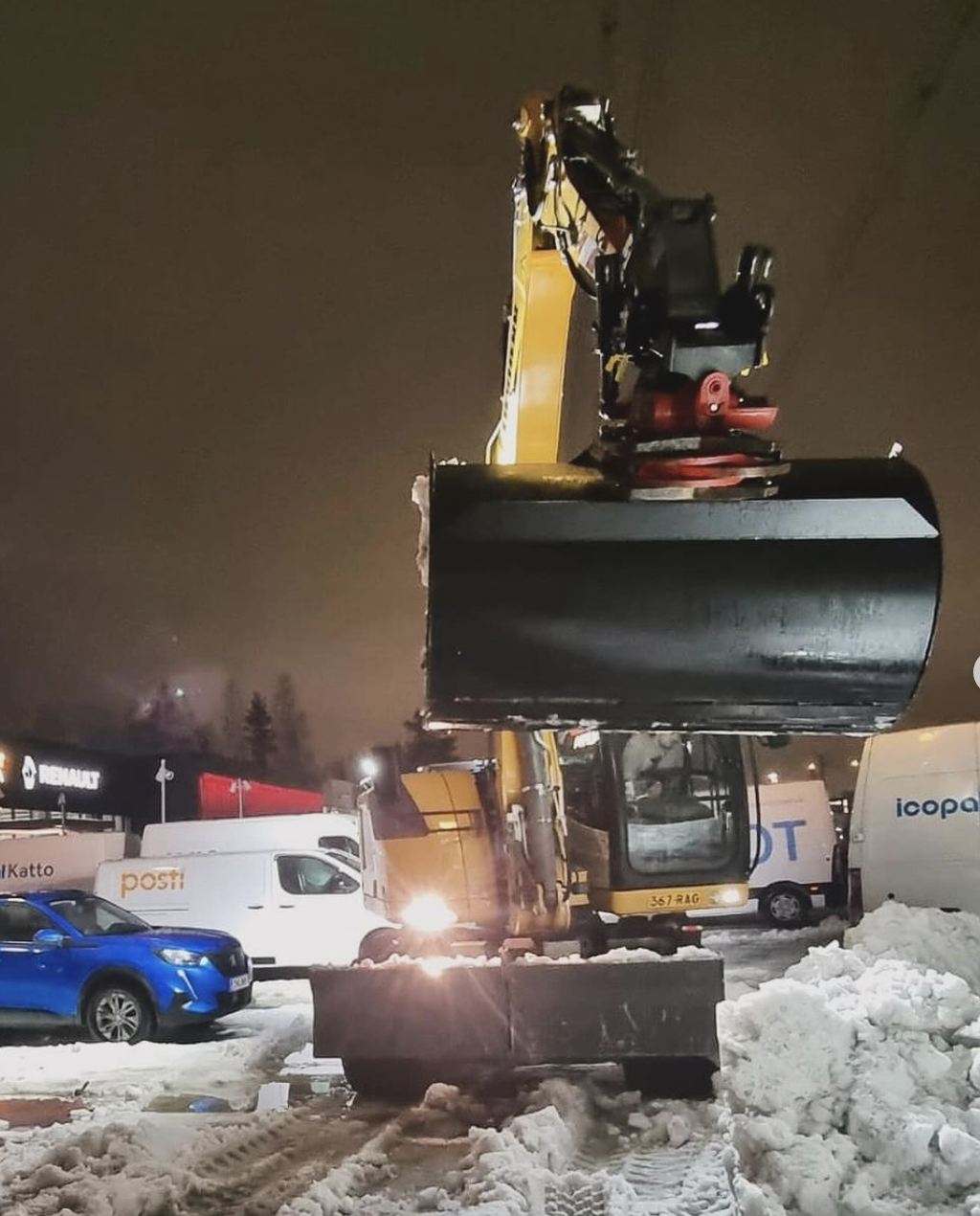 Lumenpoistot pääkaupunkiseudulla